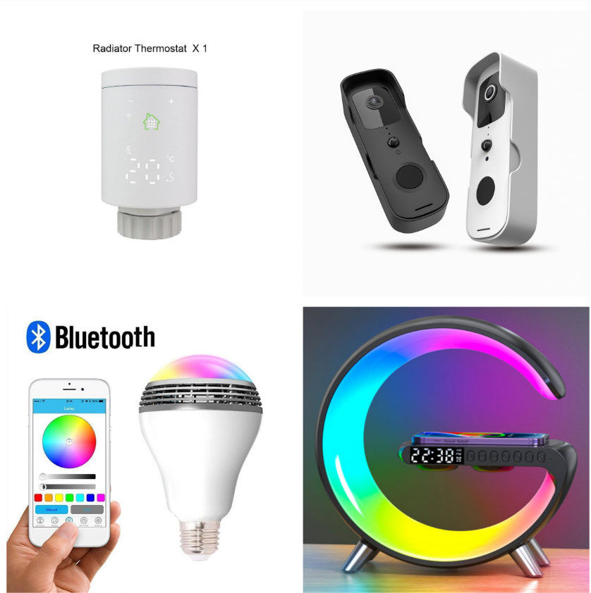 4-in-1 Smart Atmosphere Lamp & Fast Wireless Charger