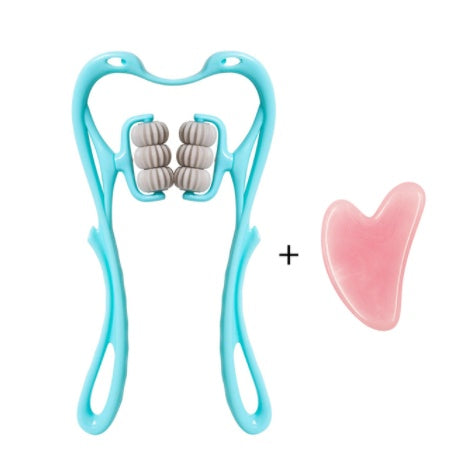 6-Wheel Manual Neck Massager & Tension Reliever