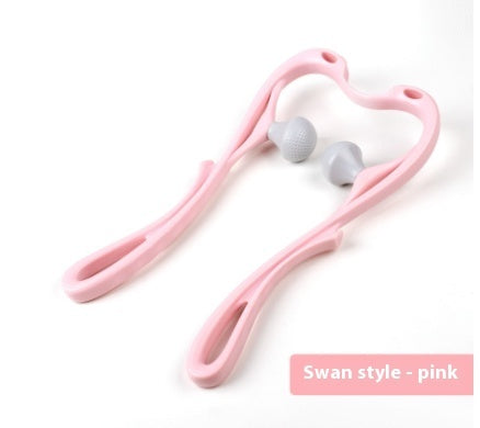 6-Wheel Manual Neck Massager & Tension Reliever