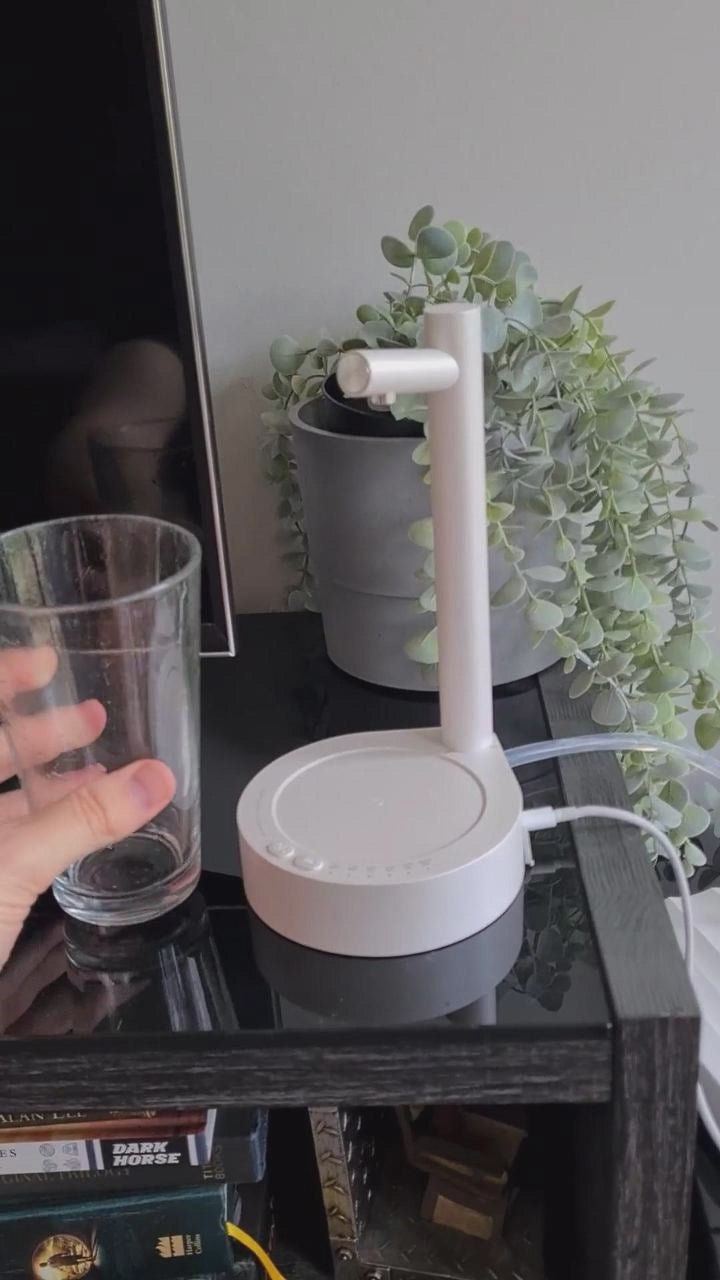 Desk Dispenser Electric Water Gallon Automatic Water Bottle Dispenser Rechargeable Water Dispenser