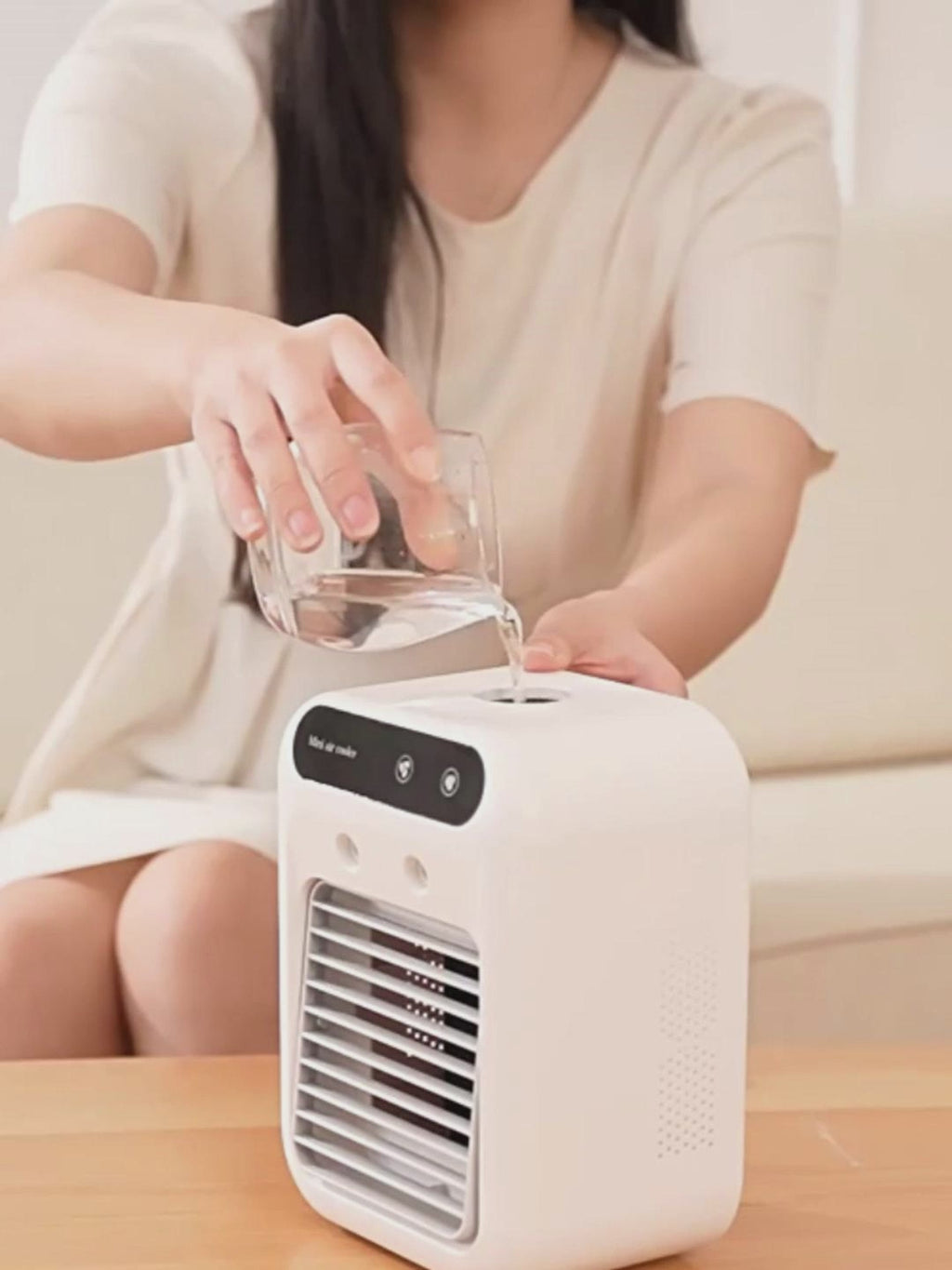 Portable 3-in-1 Air Cooler & Evaporative Cooling Fan