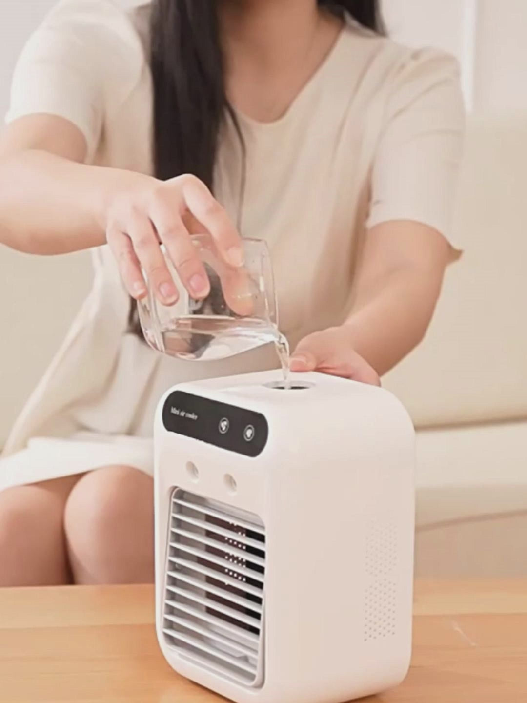 Portable 3-in-1 Air Cooler & Evaporative Cooling Fan